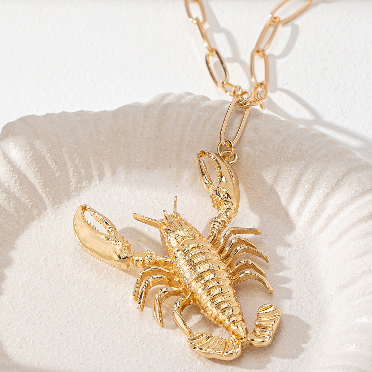 Wholesale Summer Vacation Seafood Animal Pendant Bohemian Style Necklace